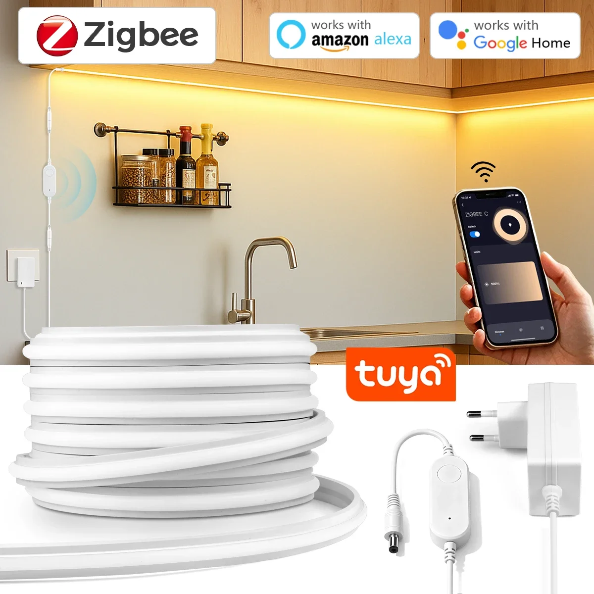 Zigbee Coordinator Stick - Striscia LED Neon Zigbee 3.0 24V